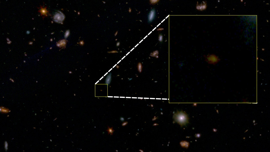 El James Webb identifica una rara galaxia que murió muy joven