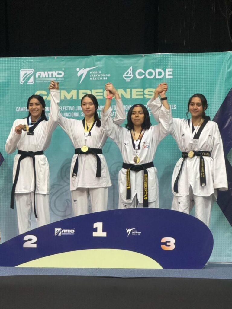 Gabriela León Acosta ganó el subcampeonato nacional de taekwondo en el Selectivo Nacional
