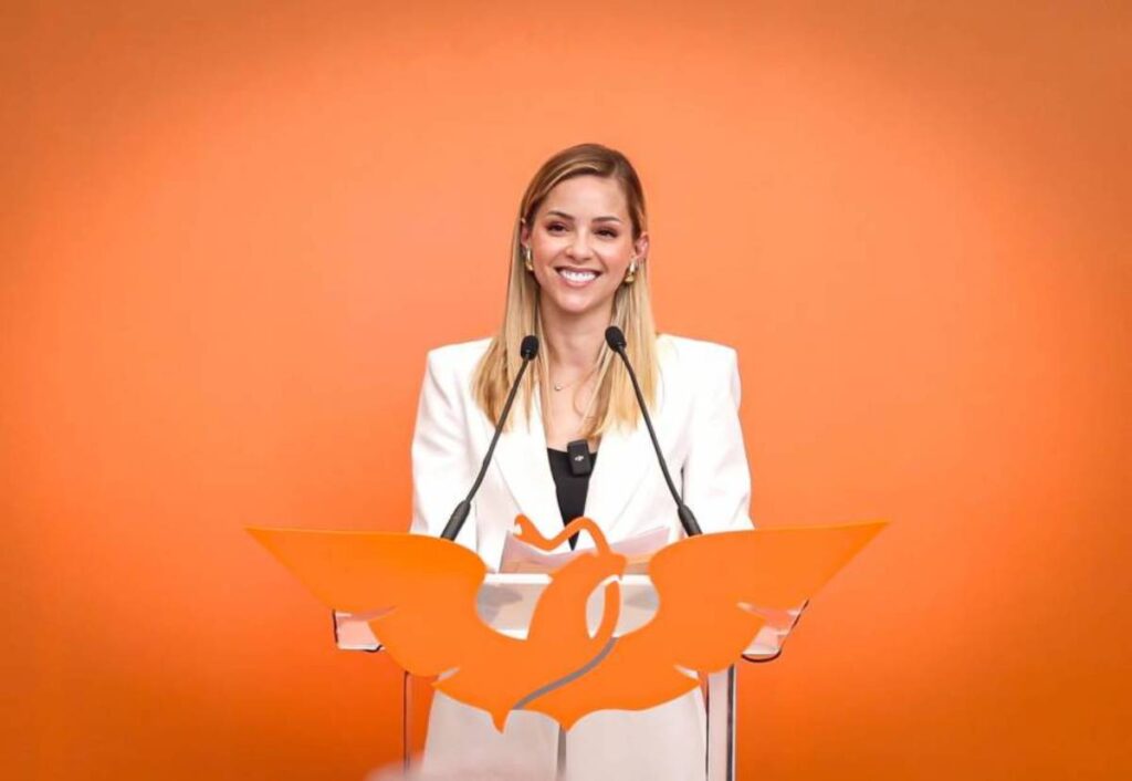 Se registra Mariana Rodríguez como candidata de Movimiento Ciudadano