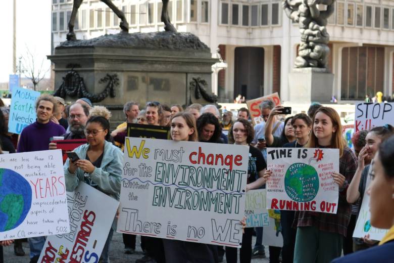 Protesta cambio climático
