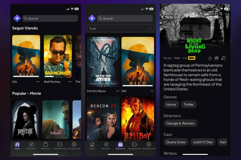 Stremio para iPhone quiere ser el equivalente a las versiones para Windows, macOS y Android