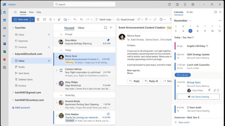 Outlook para Windows