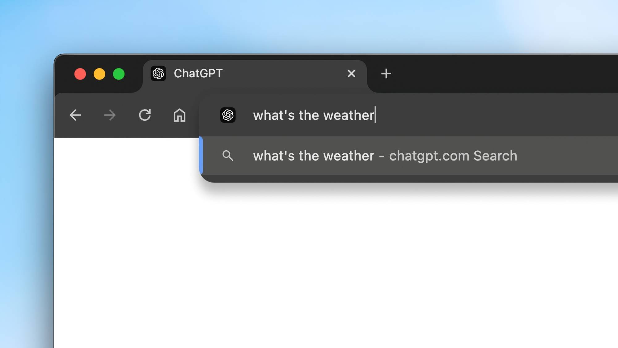 Puedes buscar con ChatGPT en Chrome instalando su extensión oficial