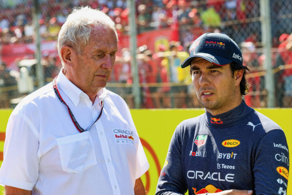 Helmut Marko confía en que Checo Pérez regrese a la F1 tras salir de Red Bull