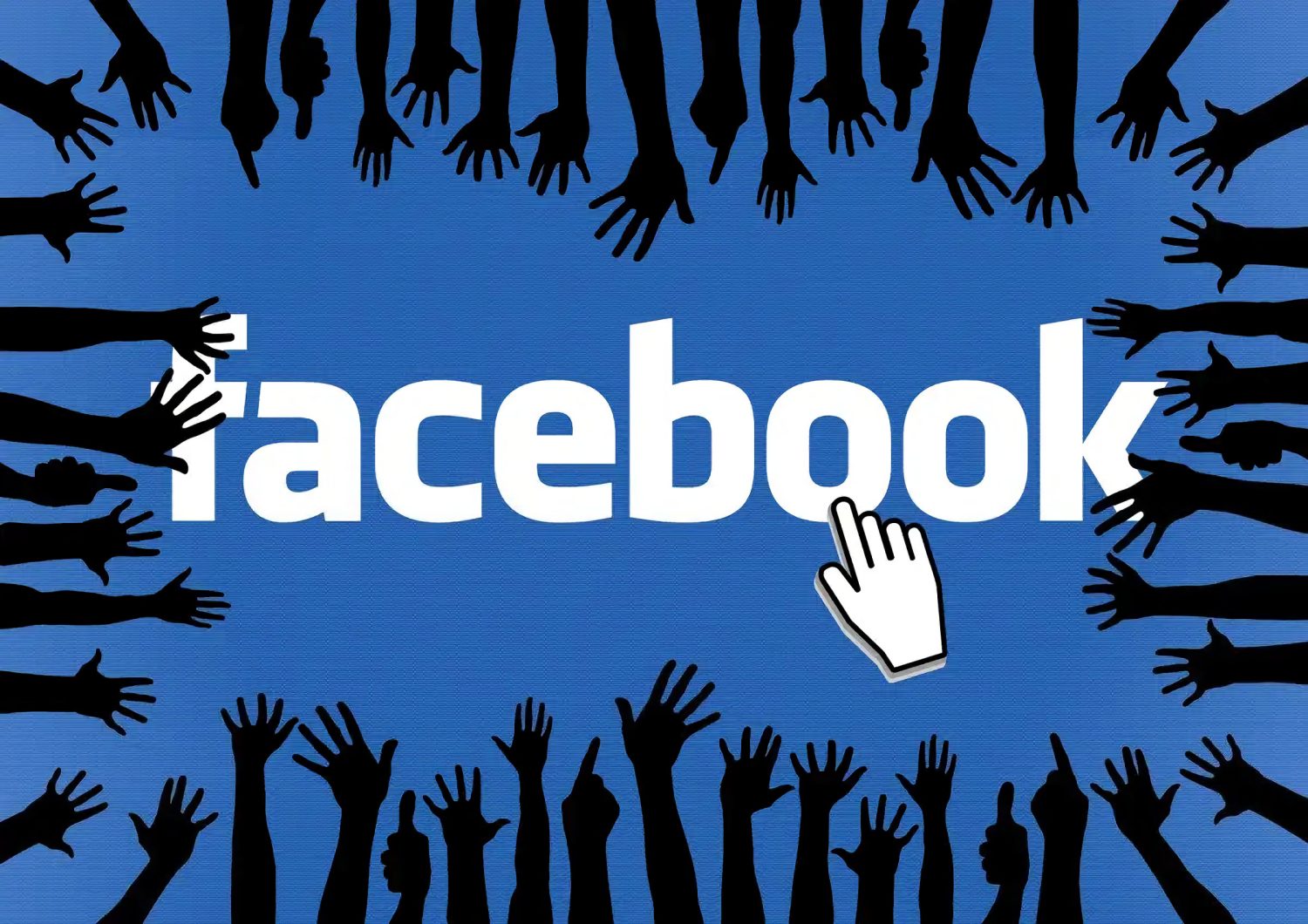 Logo Facebook ilustración Hipertextual