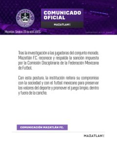 MAZATLAN COMUNICADO