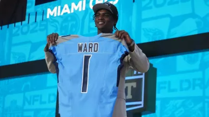 Cameron Ward va a los Titans y es la primera selección del Draft