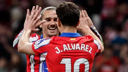 Atlético de Madrid regresa a la batalla y con goleada