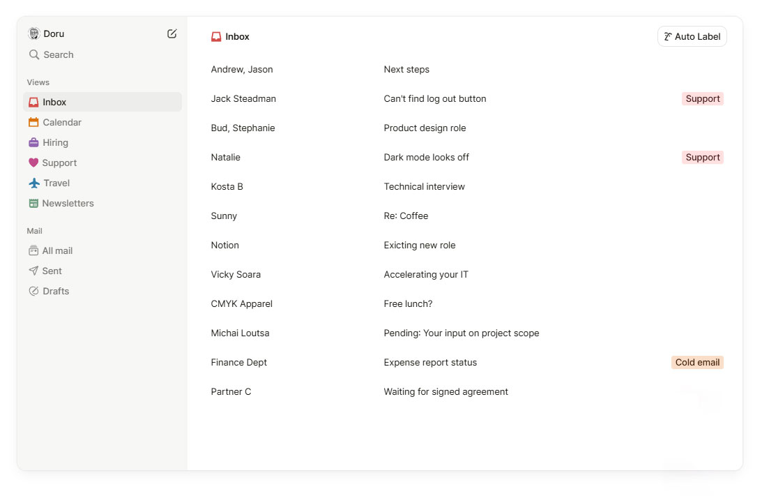 Notion Mail