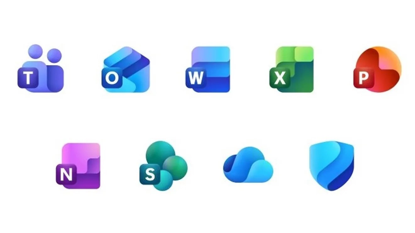 Nuevos íconos de Office.  Imagen jbgski