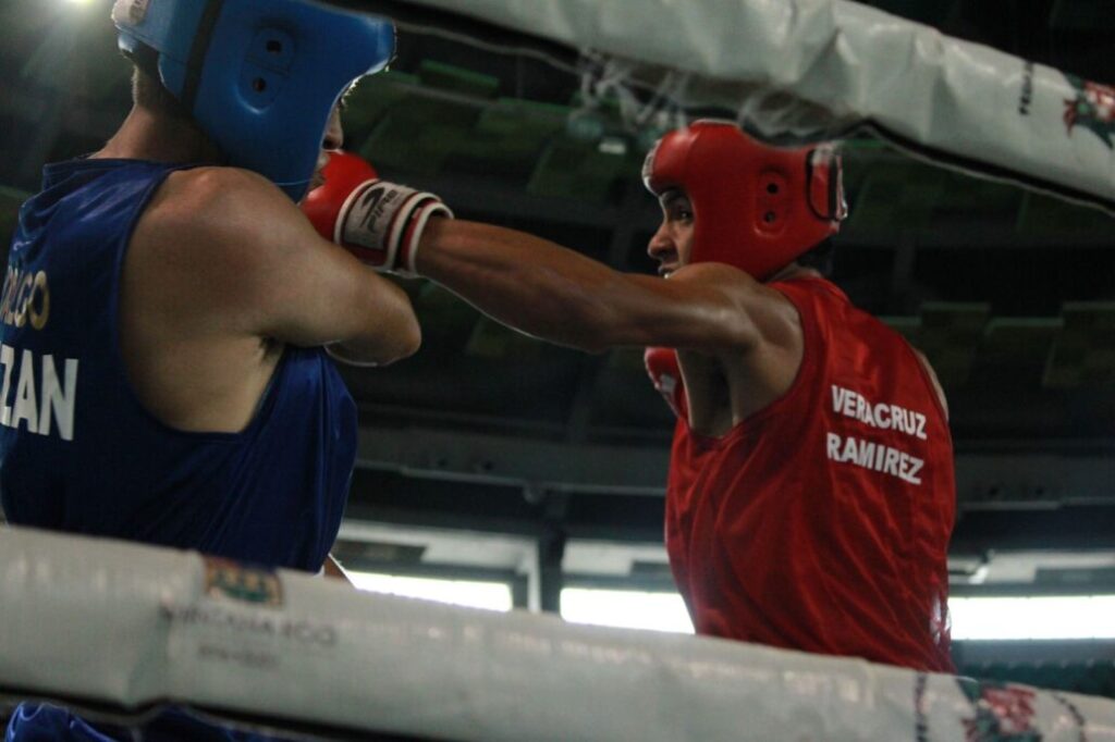 Tres boxeadores veracruzanos participarán en la Olimpiada Nacional 2025