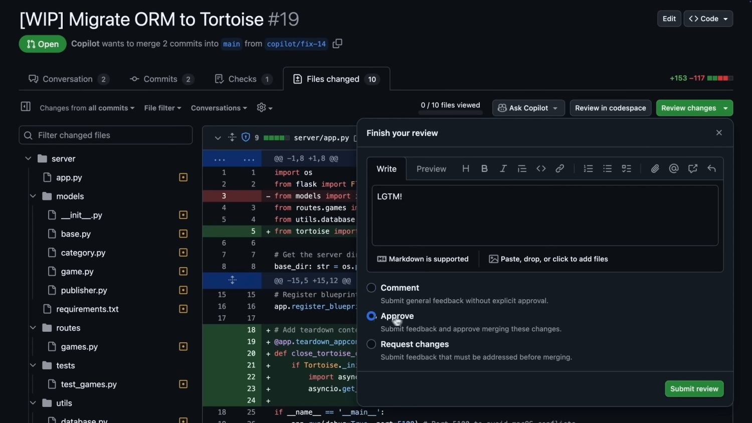 Agente de IA de GitHub
