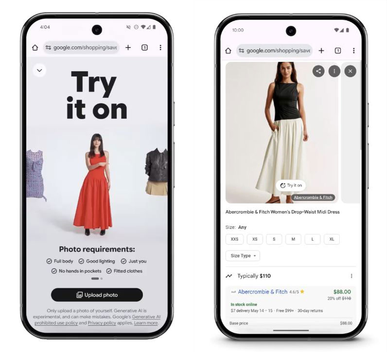 Modo IA de Google en las compras en línea