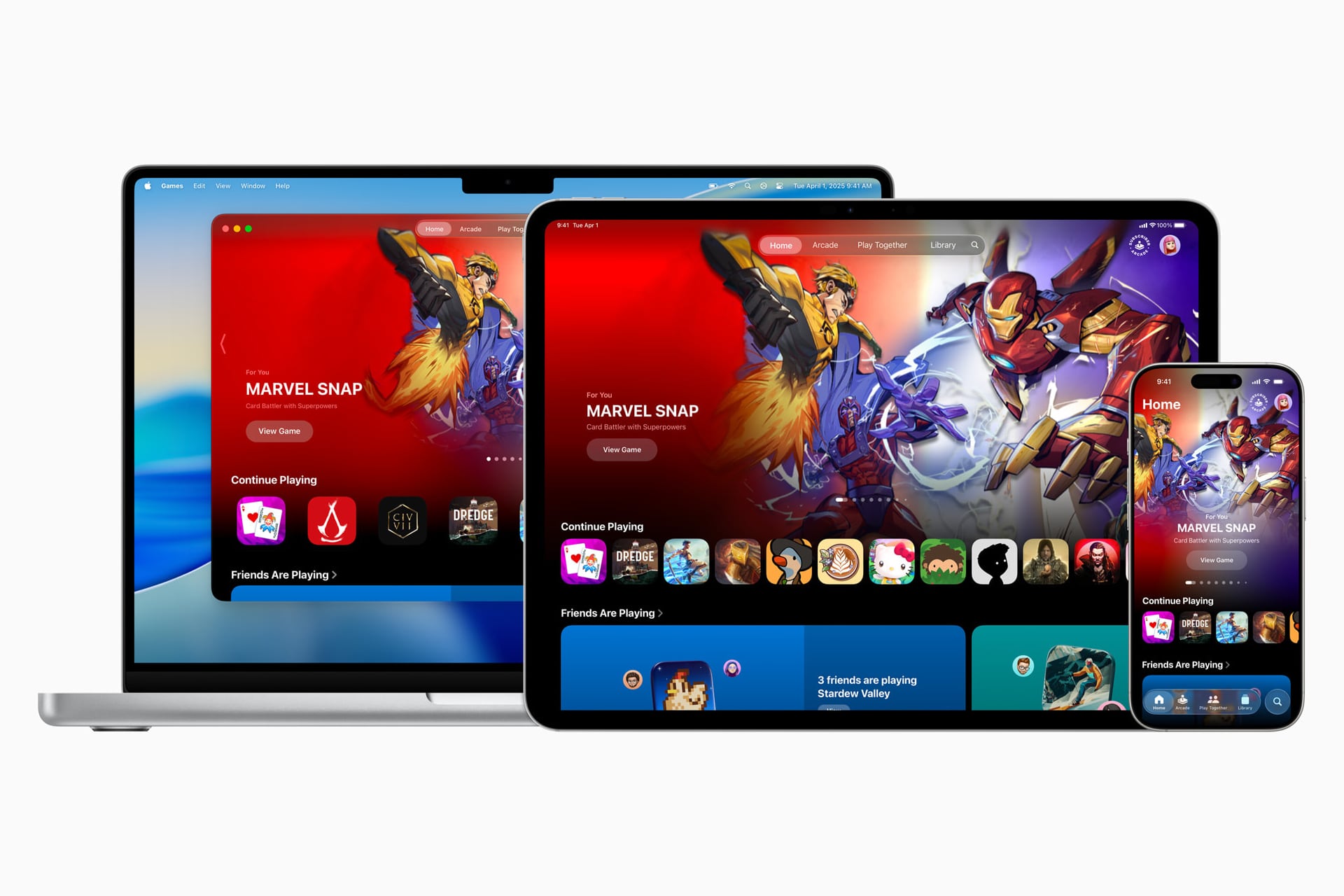 La app Games de Apple centraliza los juegos en tu iPhone, iPad y Mac