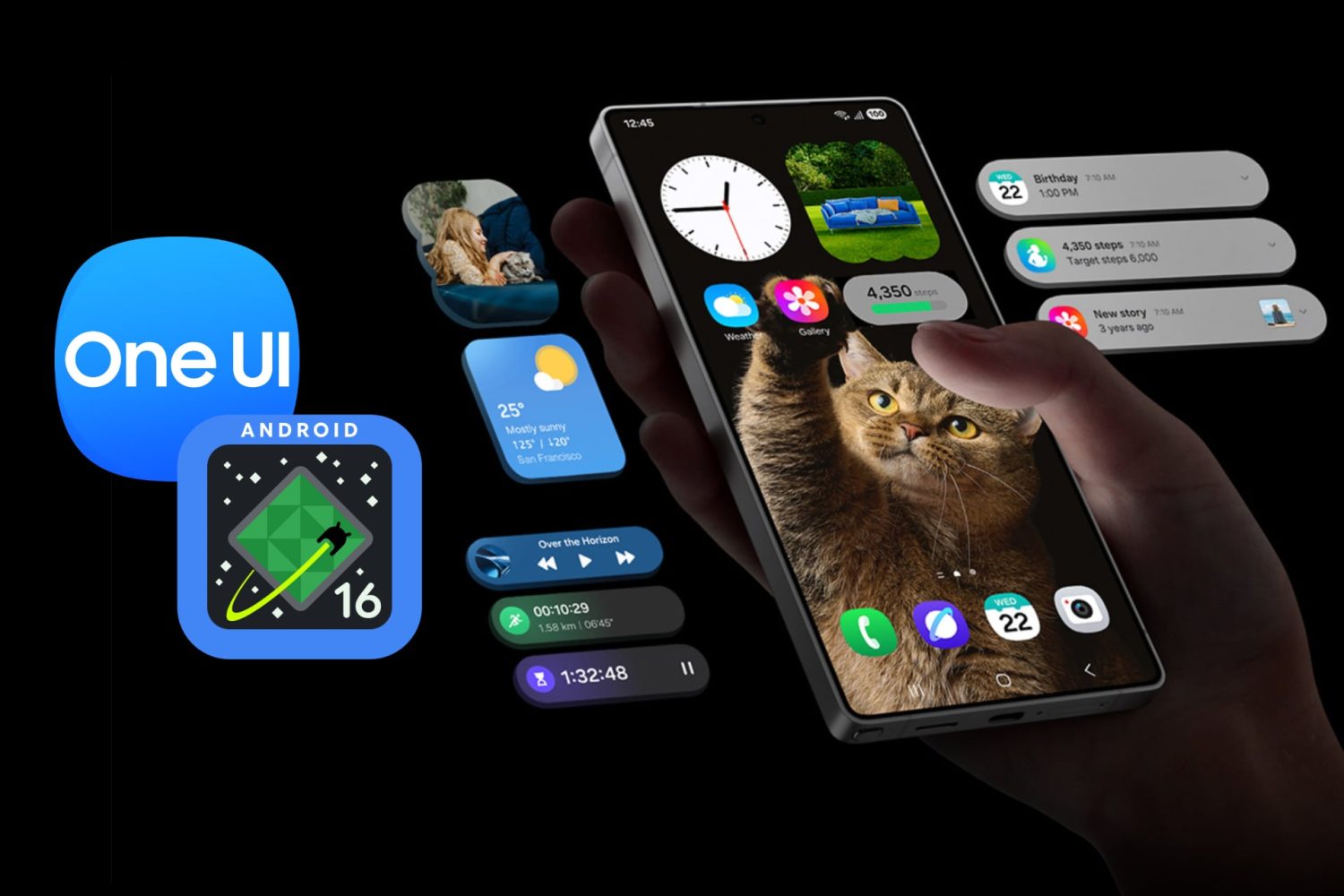 One UI 8 / Android 16 en Samsung