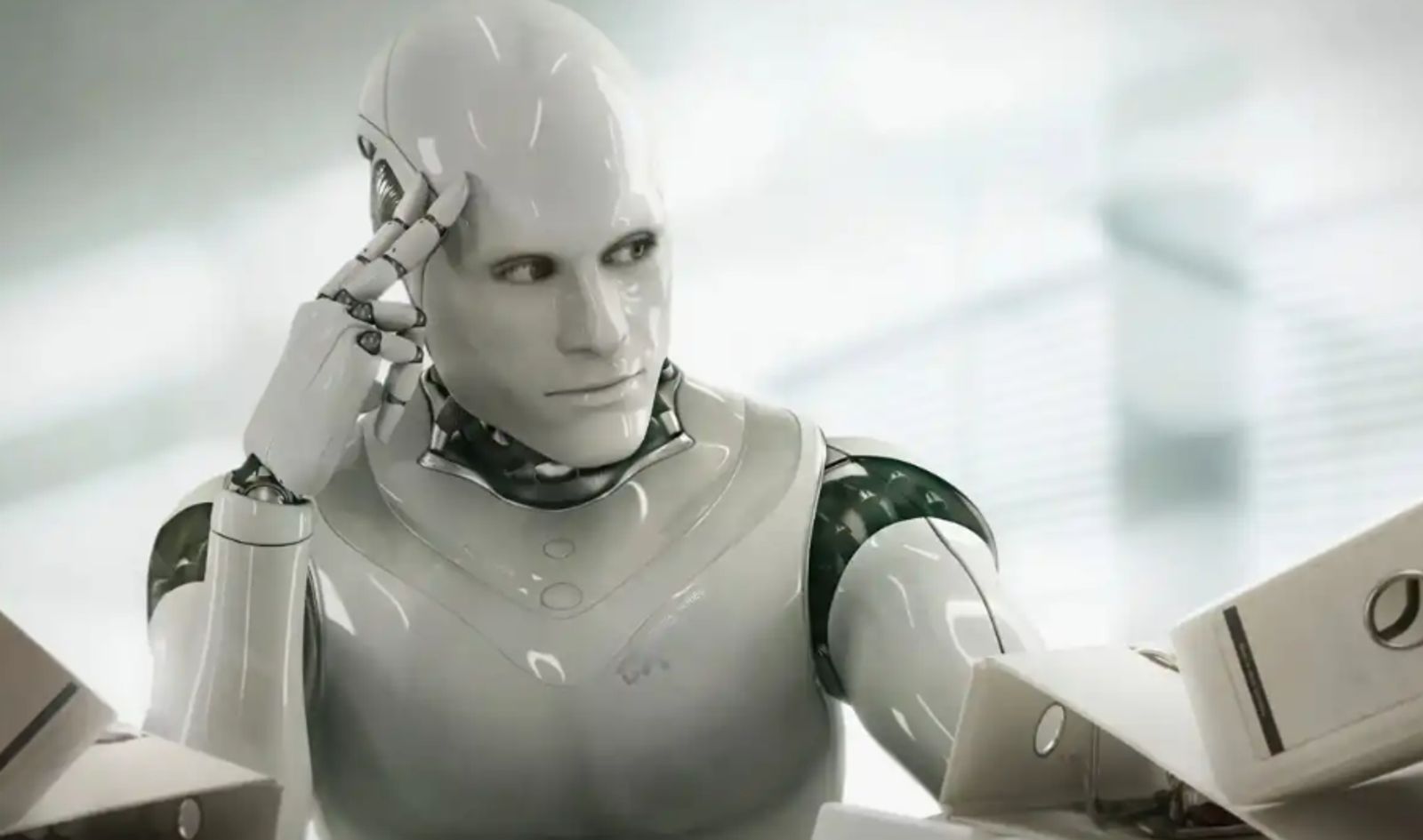 Robot de IA razona problemas matemáticos usando Gemini de Google.