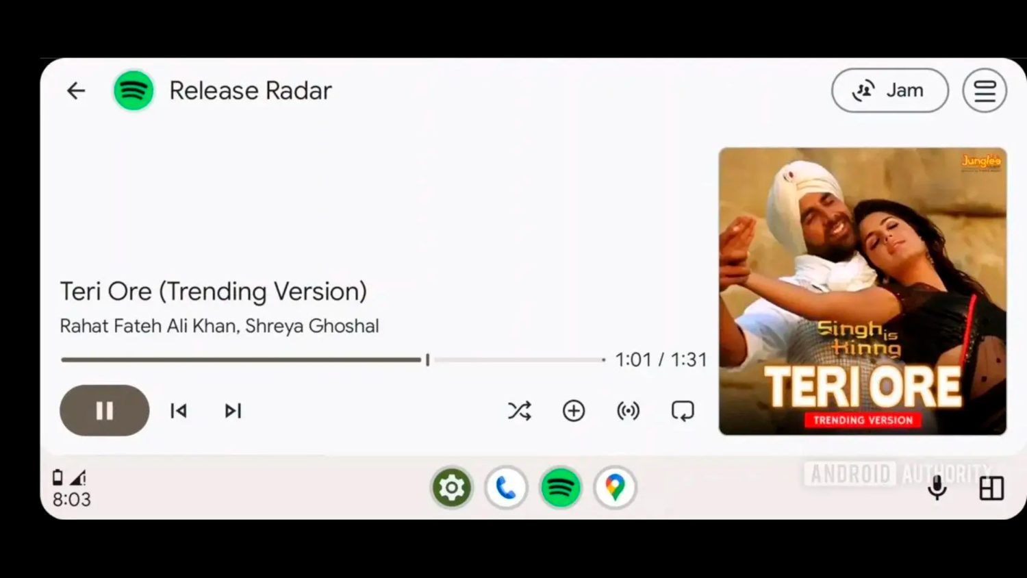 Android Auto Spotify