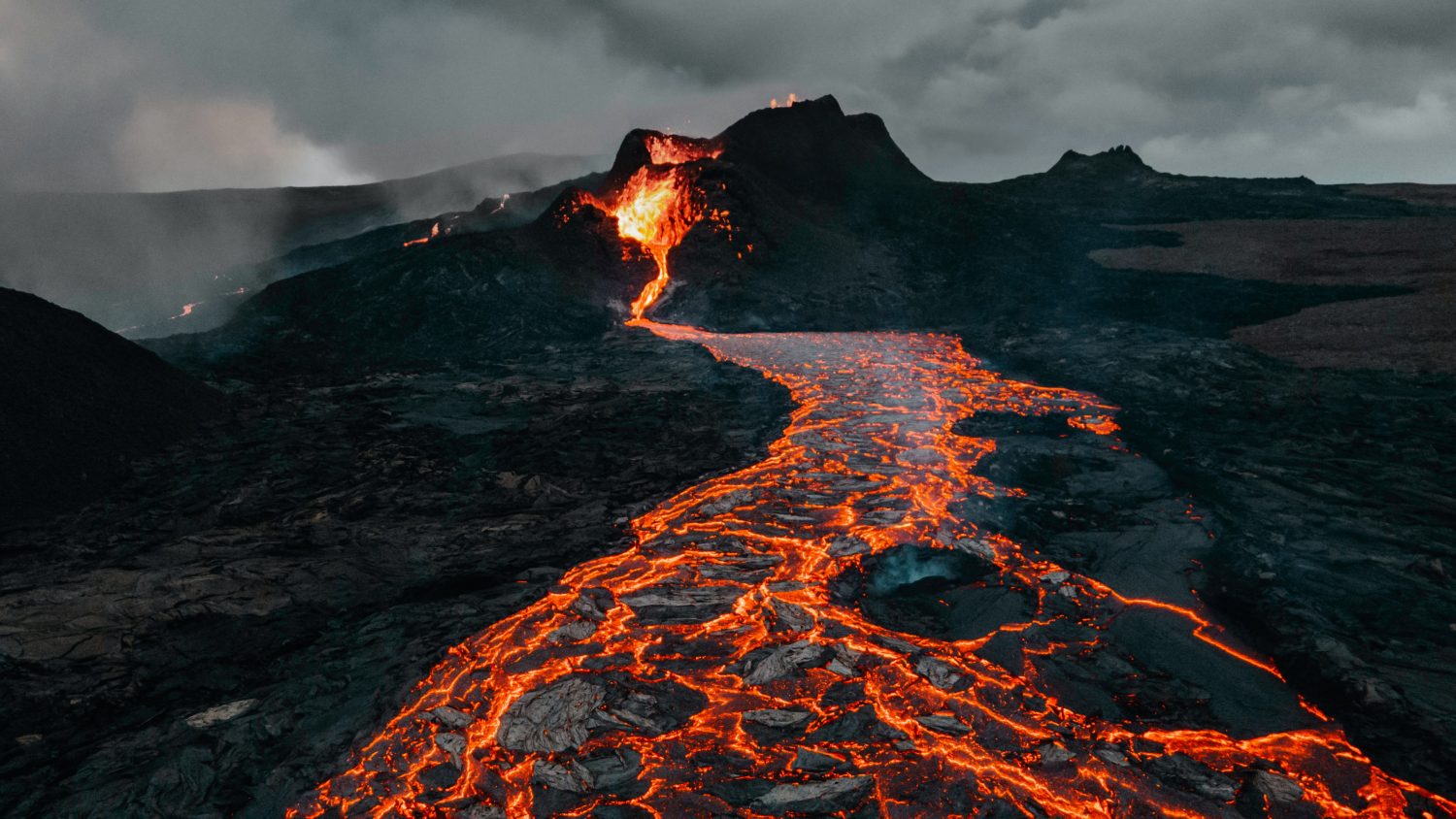 volcán, cabellos de pelé