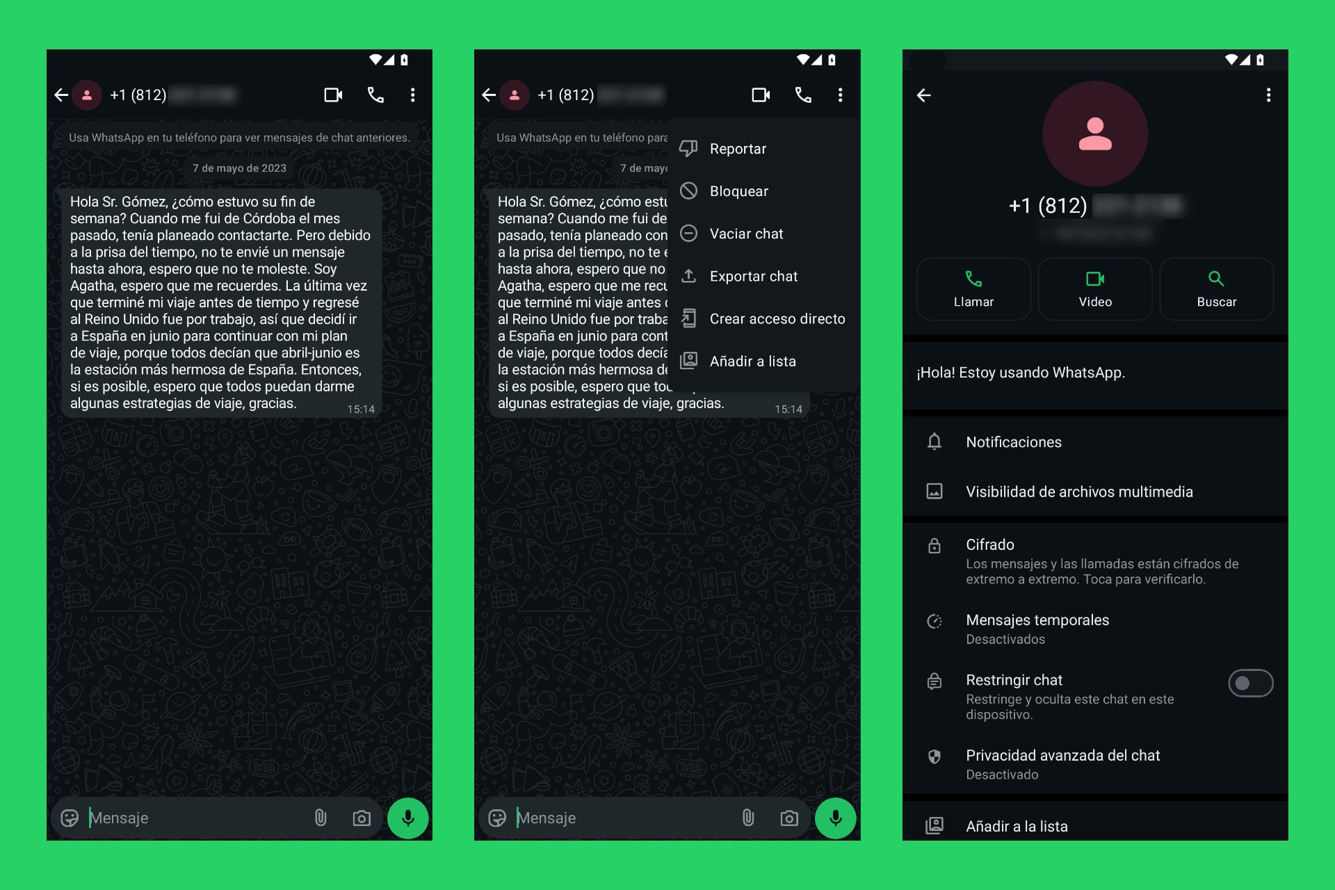 Piénsatelo antes de añadir un contacto desconocido a tu lista de contactos de confianza