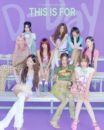 La foto, sin fechar, proporcionada por JYP Entertainment, muestra al grupo femenino de K-pop TWICE. (Prohibida su reventa y archivo)