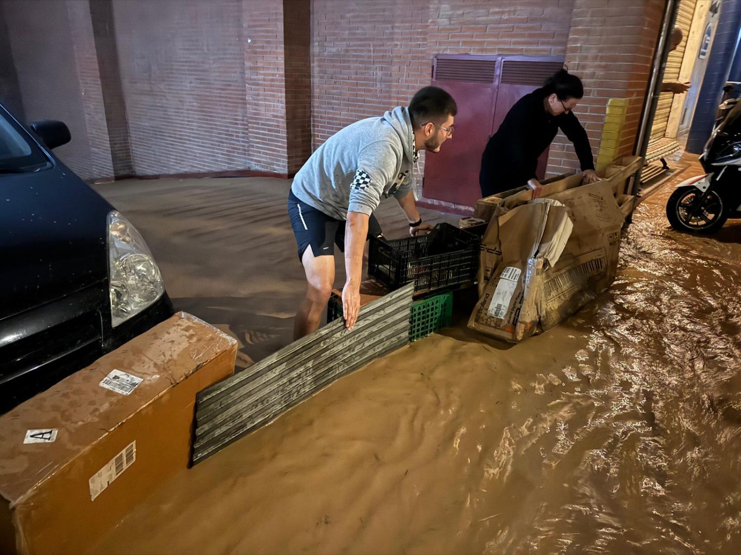 desinfectar heridas, dana valencia, enfermedades causadas aguas contaminadas
