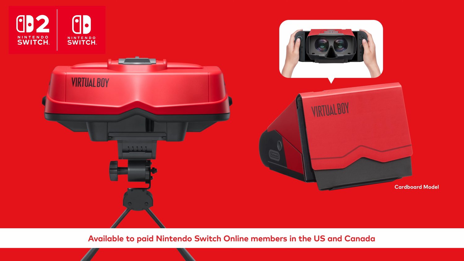 El Virtual Boy llega a las Nintendo Switch y Switch 2