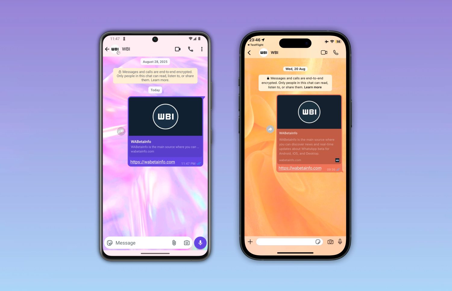 Doble check WhatsApp