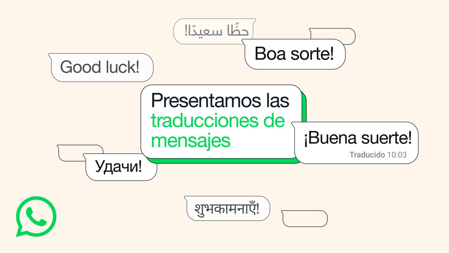Traducción de mensajes en WhatsApp