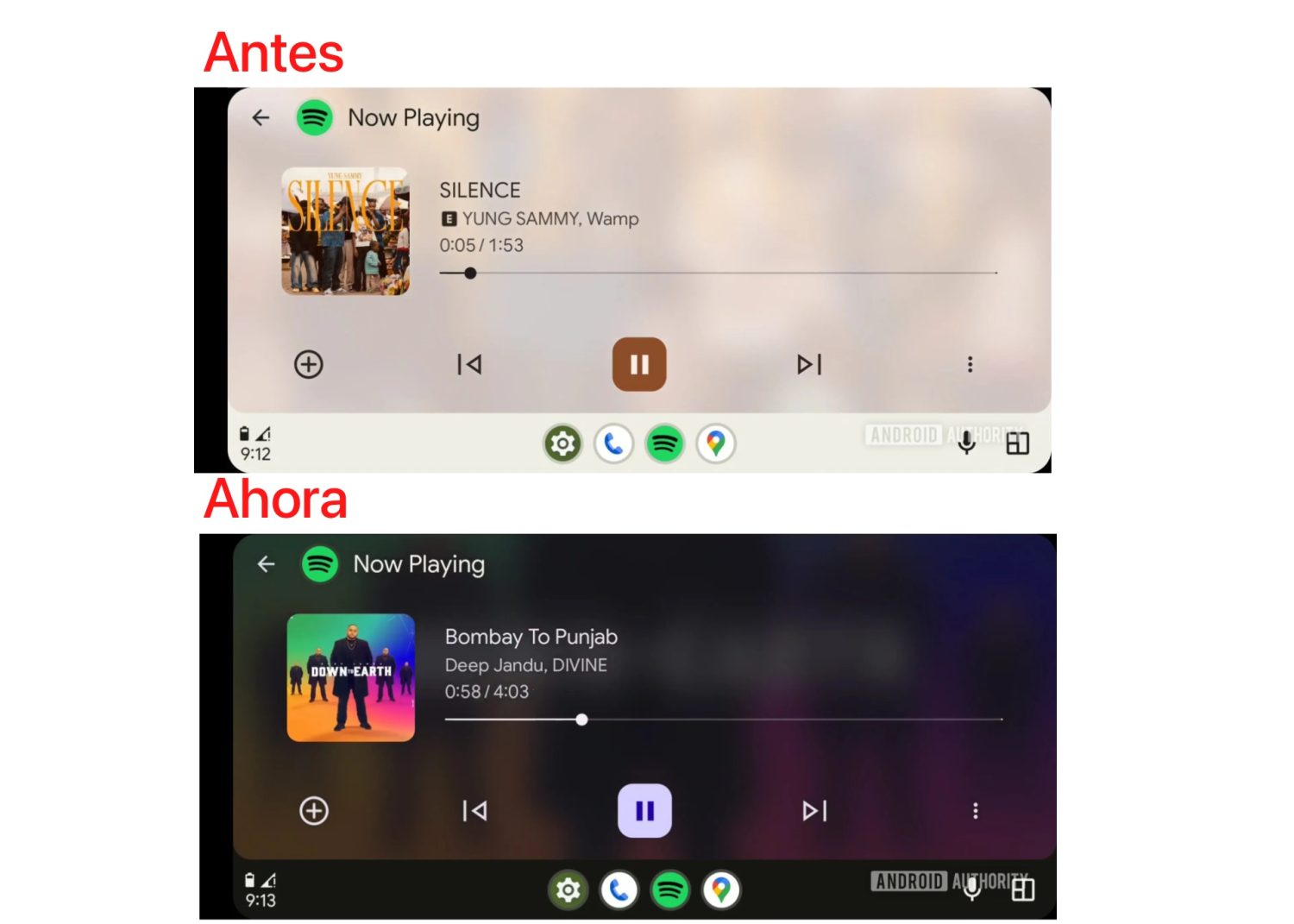 Actualización Android Auto