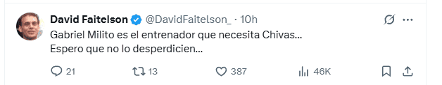  X / @DavidFaitelson_ 