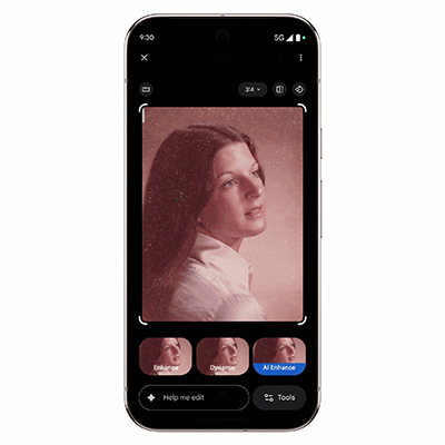 Editar Preguntando, la nueva función con IA de Google Fotos para Android