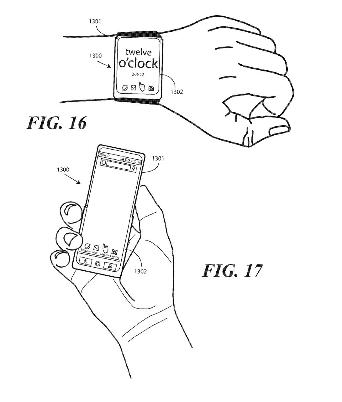 Motorola smartwatch flexible