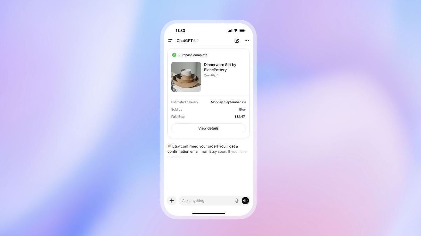 PayPal en ChatGPT dentro de Pagos Instantáneos