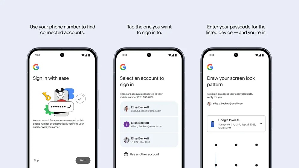 Recuperación de cuenta de Google con el móvil