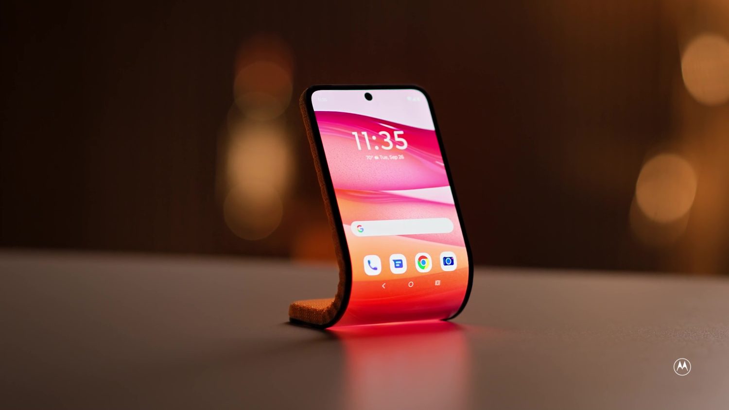 Motorola smartwatch flexible