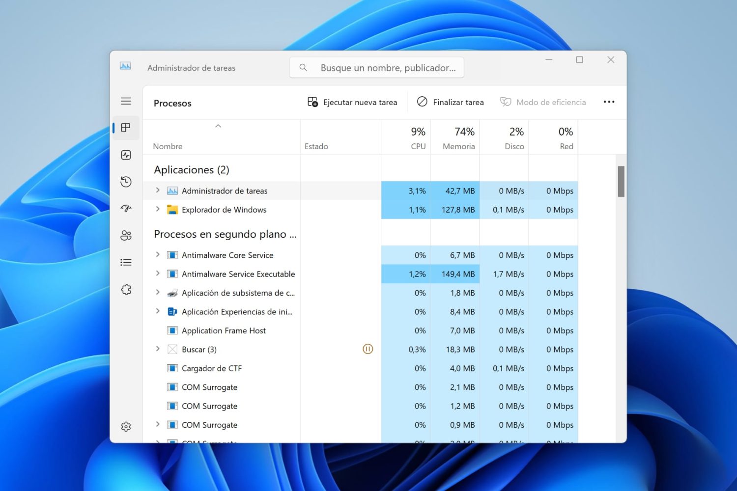 Un bug de Windows 11 impide cerrar el Administrador de tareas