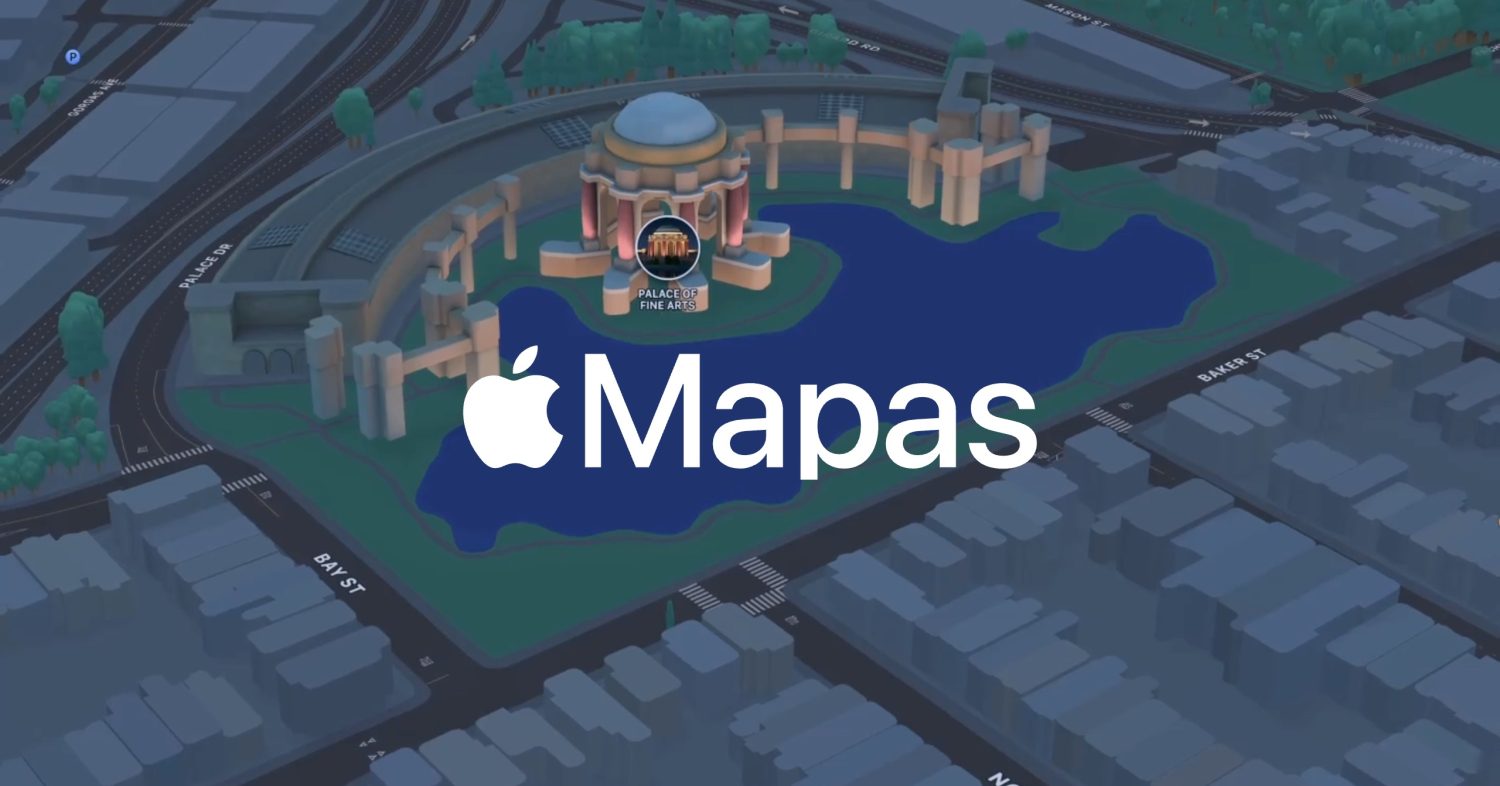 Apple Mapas conexión satelital