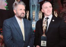 Gerardo Aguirre y Lic. Adrián Rubalcava Suárez,Director general del METRO de la CDMX. Foto. A, Rubalcava