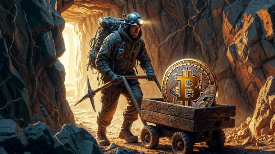 Otro minero solitario saca sus bitcoins de la cueva 