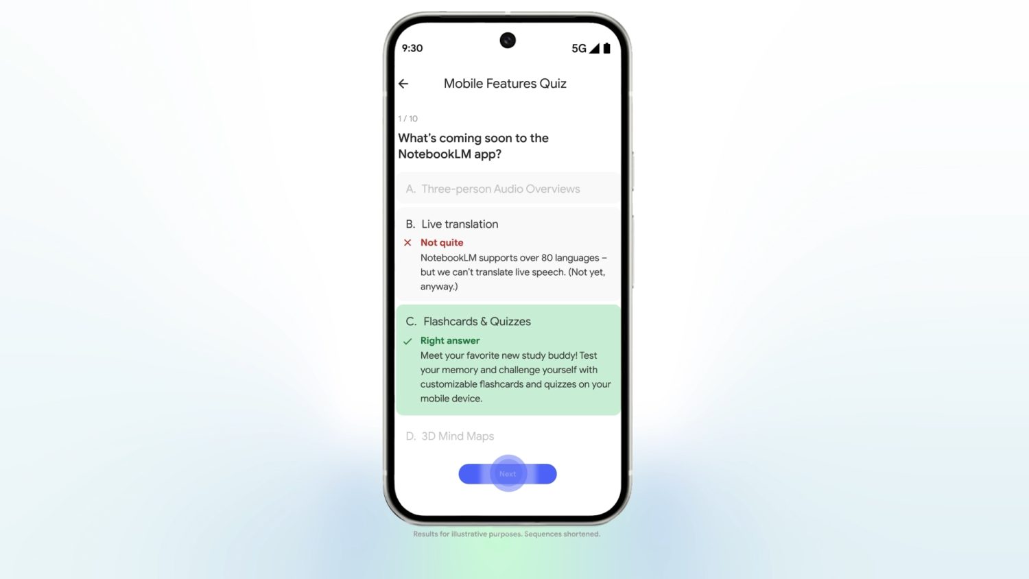 NotebookLM suma herramientas para estudiar en sus apps para iPhone y Android