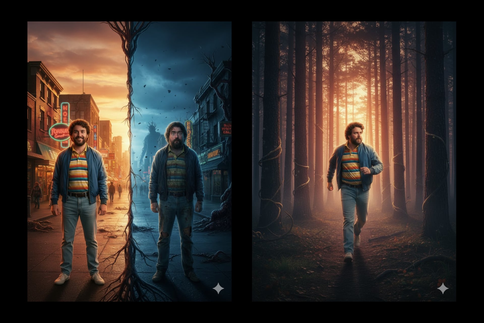 Crea un personaje de Stranger Things con Nano Banana