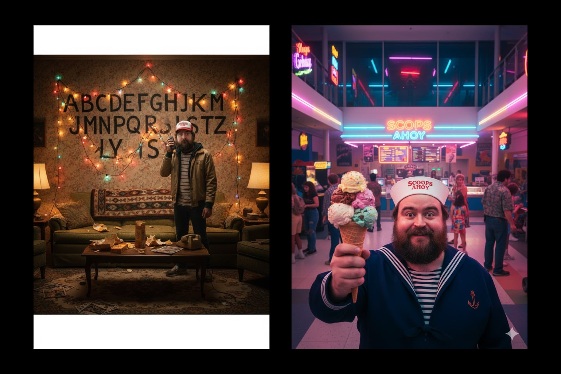 Crea un personaje de Stranger Things con Nano Banana