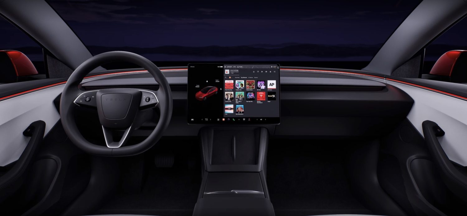 Tesla Model 3 Highland | Tesla estaría a punto de incorporar soporte para CarPlay