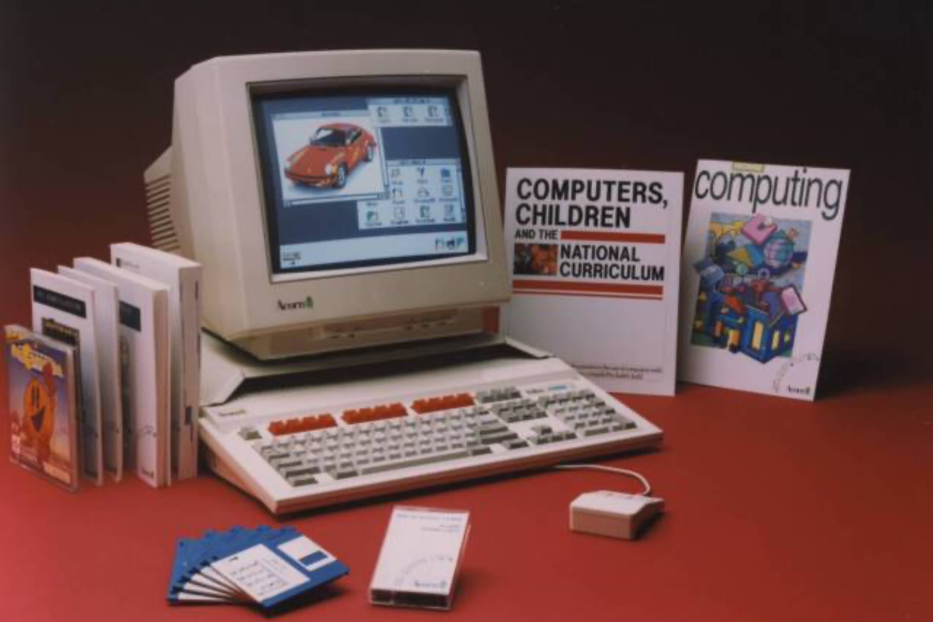 Acorn BBC A3000 de 1989 con chip ARM2