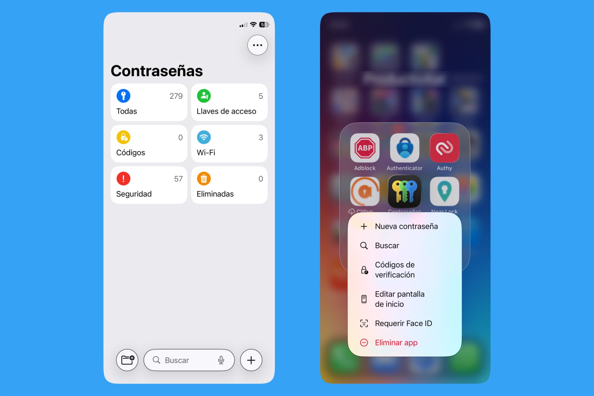 Contraseñas de Apple - Apple Passwords