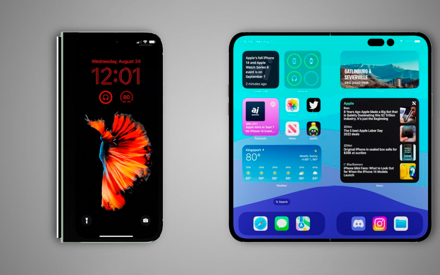 El iPhone plegable estará potenciado por iOS 27
