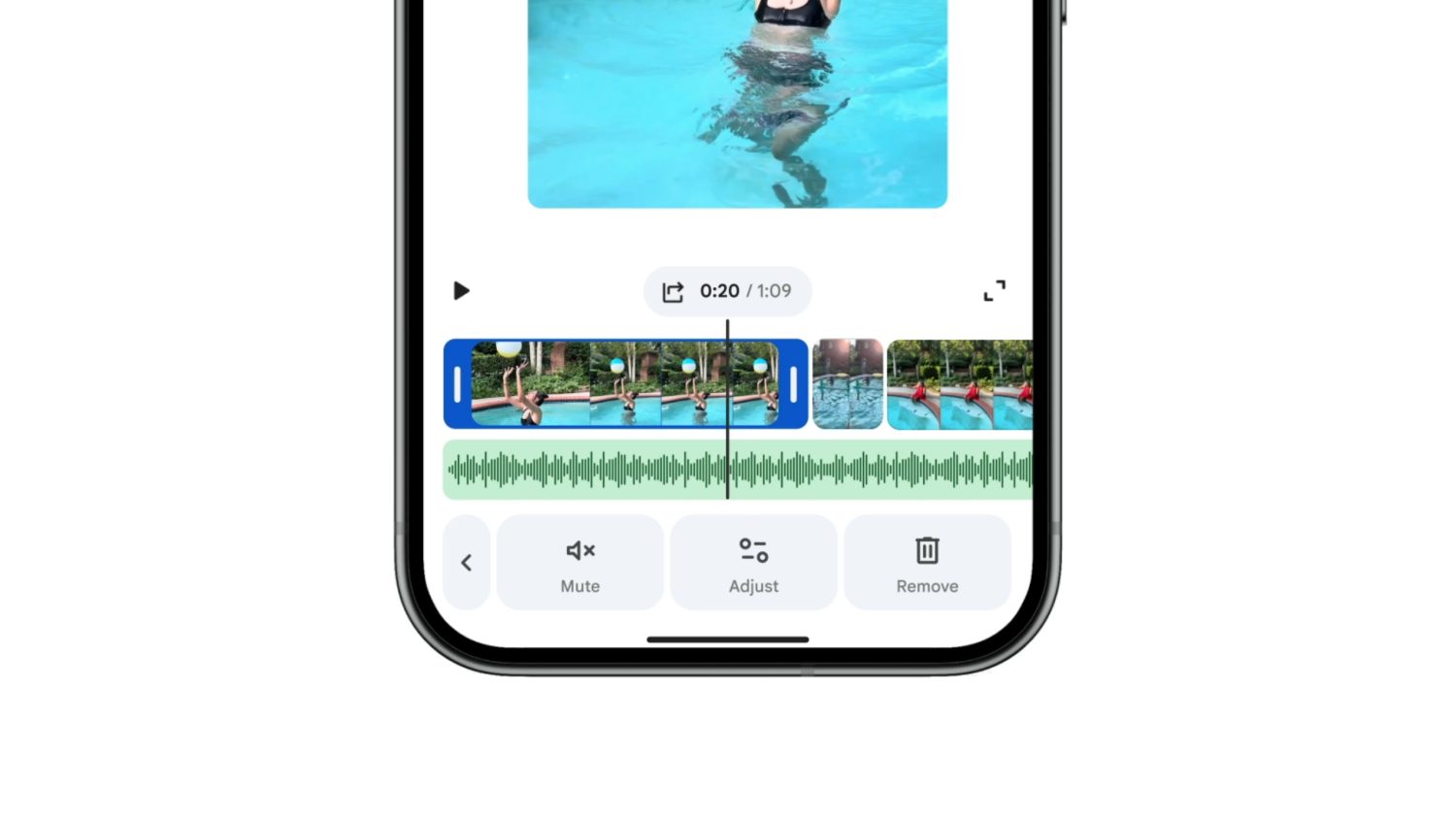 Google Fotos rediseña sus herramientas para editar vídeos