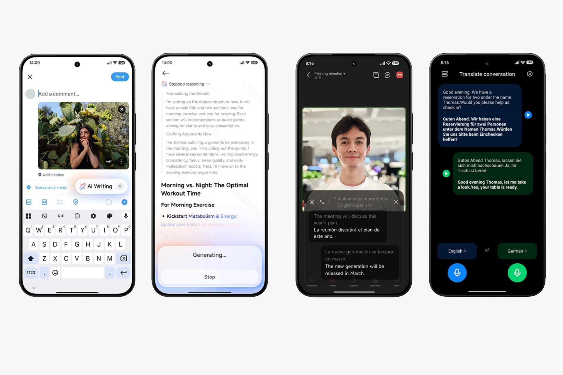 Xiaomi HyperAI sirve para trabajar con textos, audio e imagen 