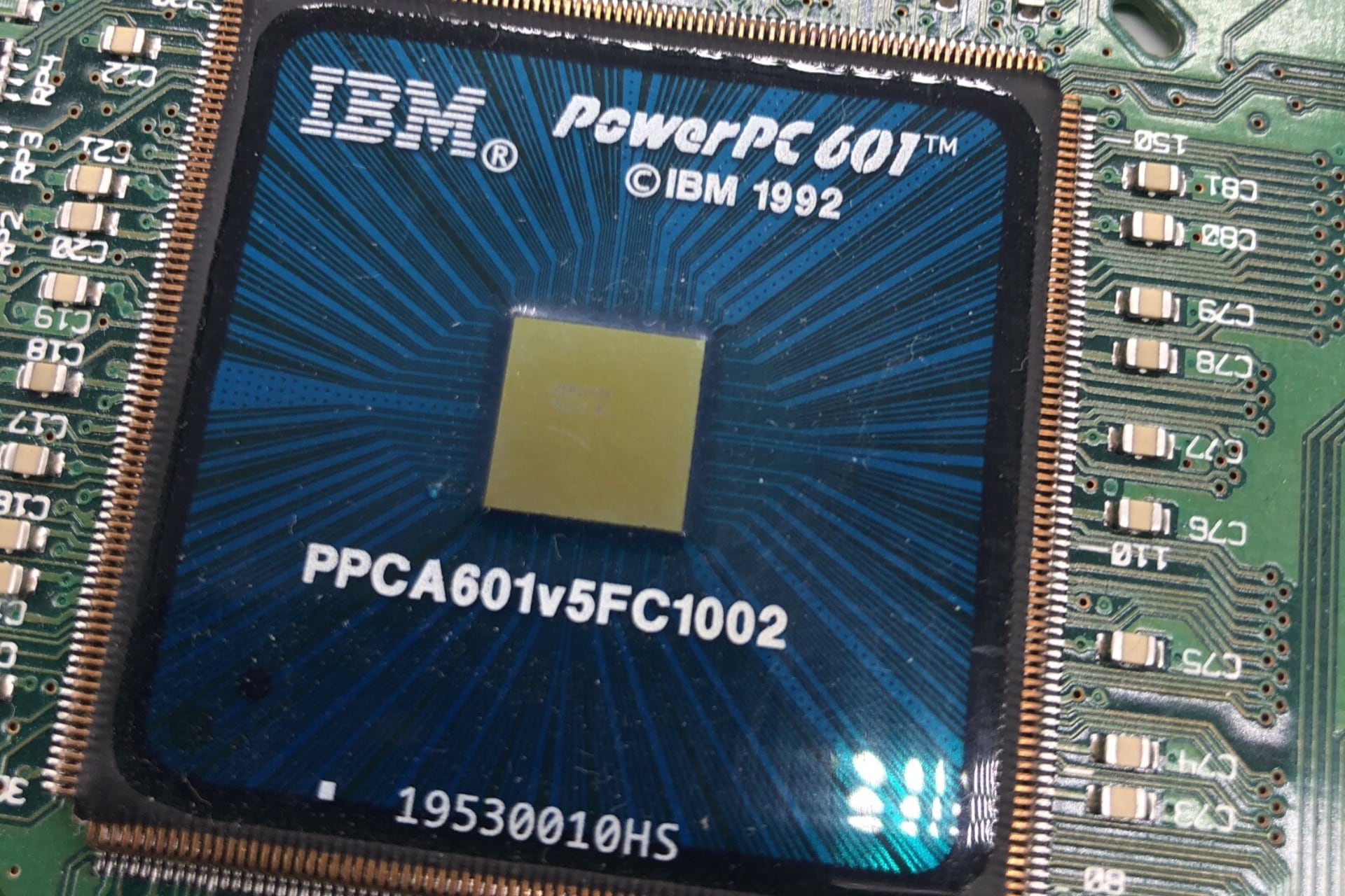 Procesador PowerPC 601 de IBM, base de la Alianza AIM