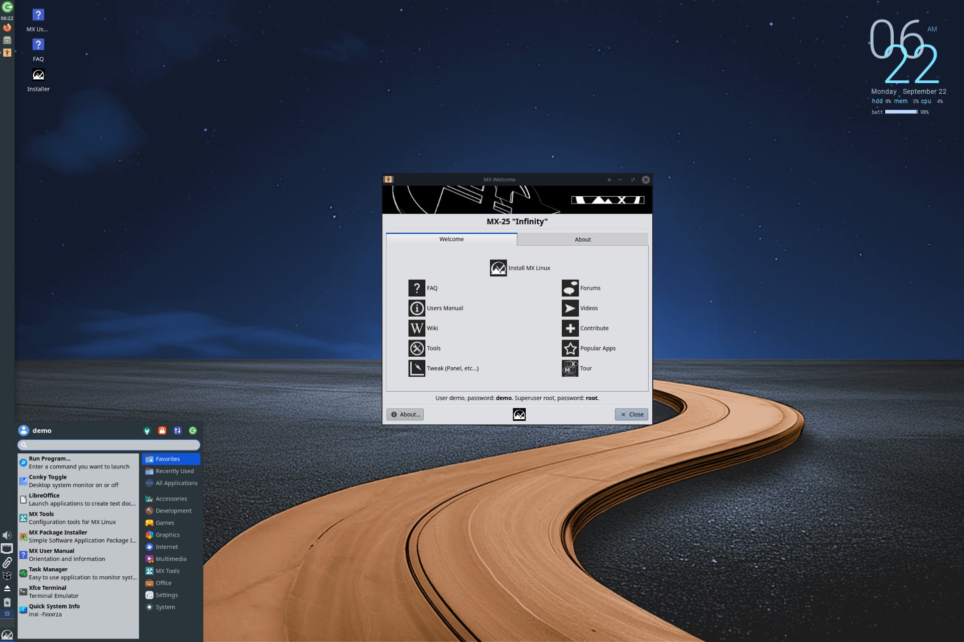 MX Linux es minimalista pero efectivo en casi todas las tareas que le pidas